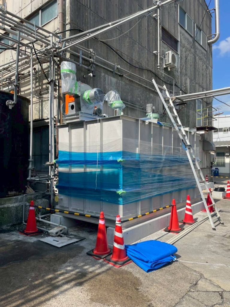 枚方市　タンク設置基礎工事